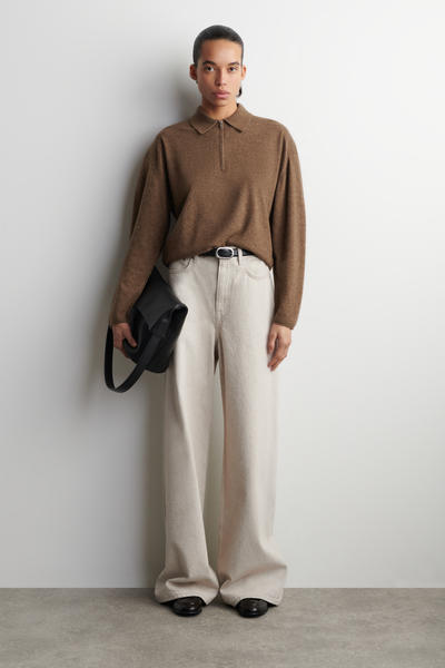 COS ダイアルワイドレッグジーンズ