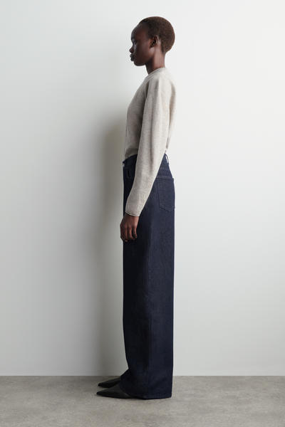 COS ダイアルワイドレッグジーンズ