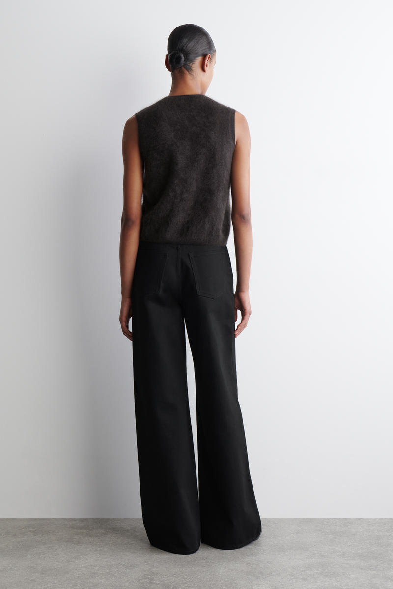 COS ダイアルワイドレッグジーンズ