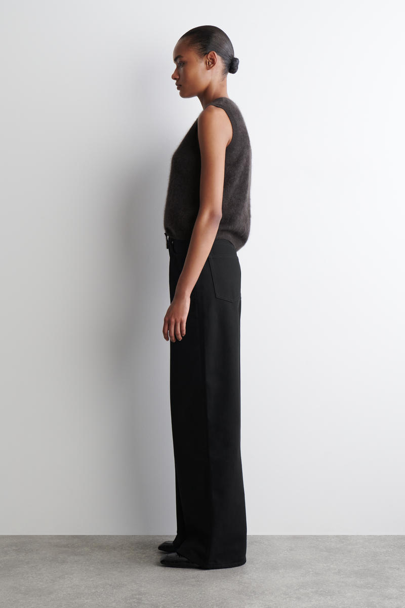 COS ダイアルワイドレッグジーンズ