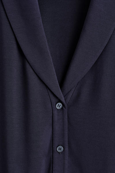 COS ショールカラー ジャージーカーディガン