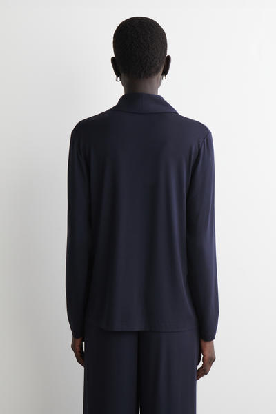 COS ショールカラー ジャージーカーディガン