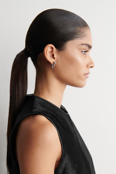 COS ミスマッチクラスターイヤリング