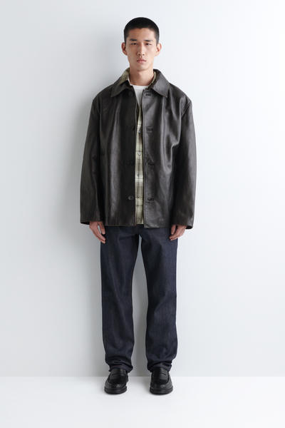 COS チェックピマコットンシャツ