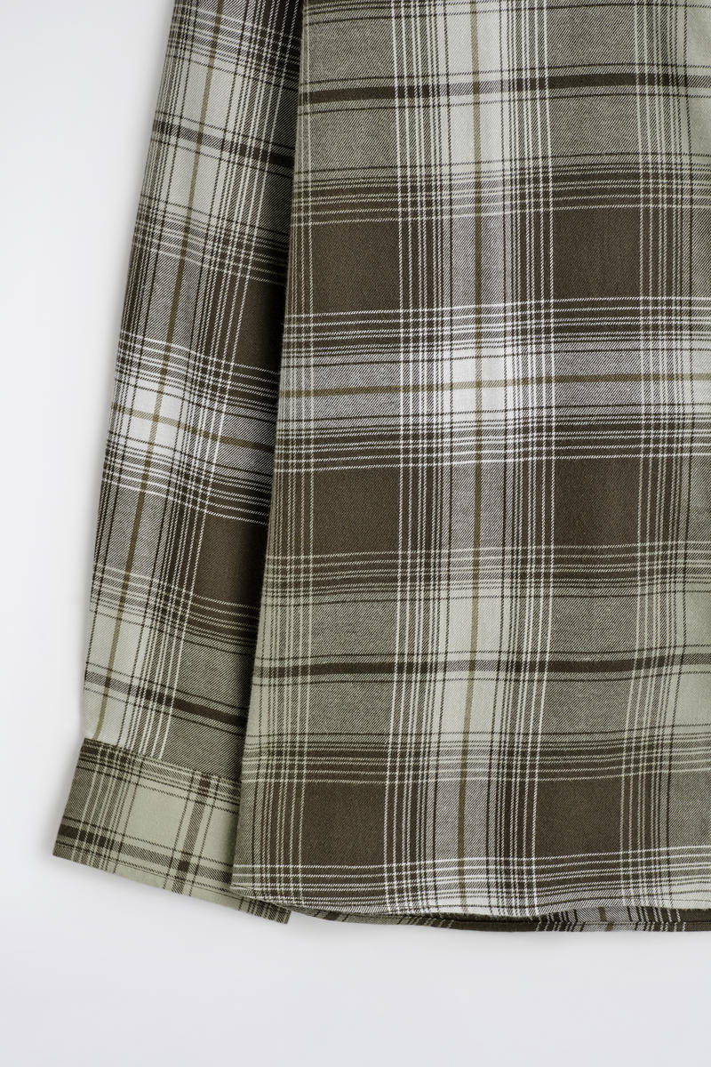 COS チェックピマコットンシャツ