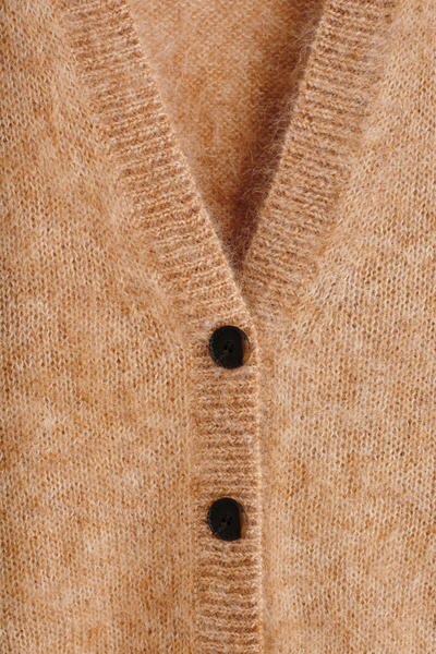 COS モヘアウール Vネックカーディガン