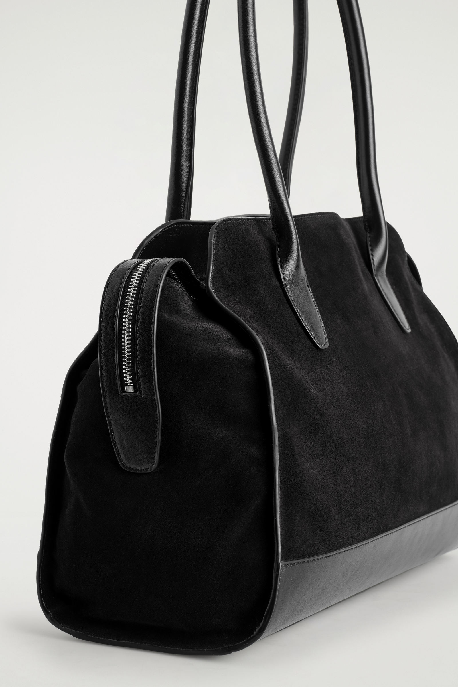 AVENUE TOTE BAG - SUEDE アベニュートートバッグ - スエード ブラック
