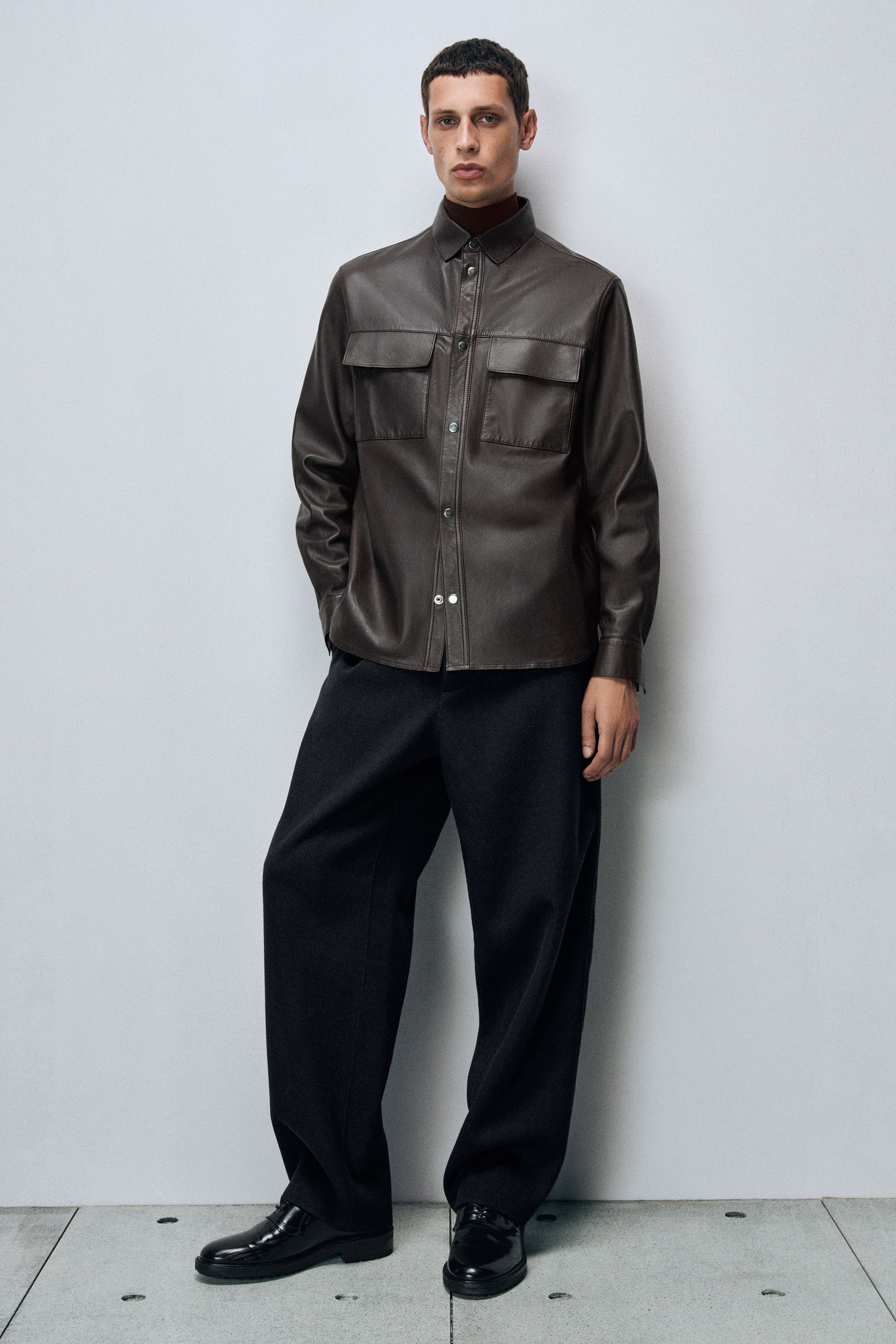 COS コス　ウール　セットアップ DOUBLE-FACED WOOL STRAIGHT-LEG TROUSERS ダブルフェイスウール