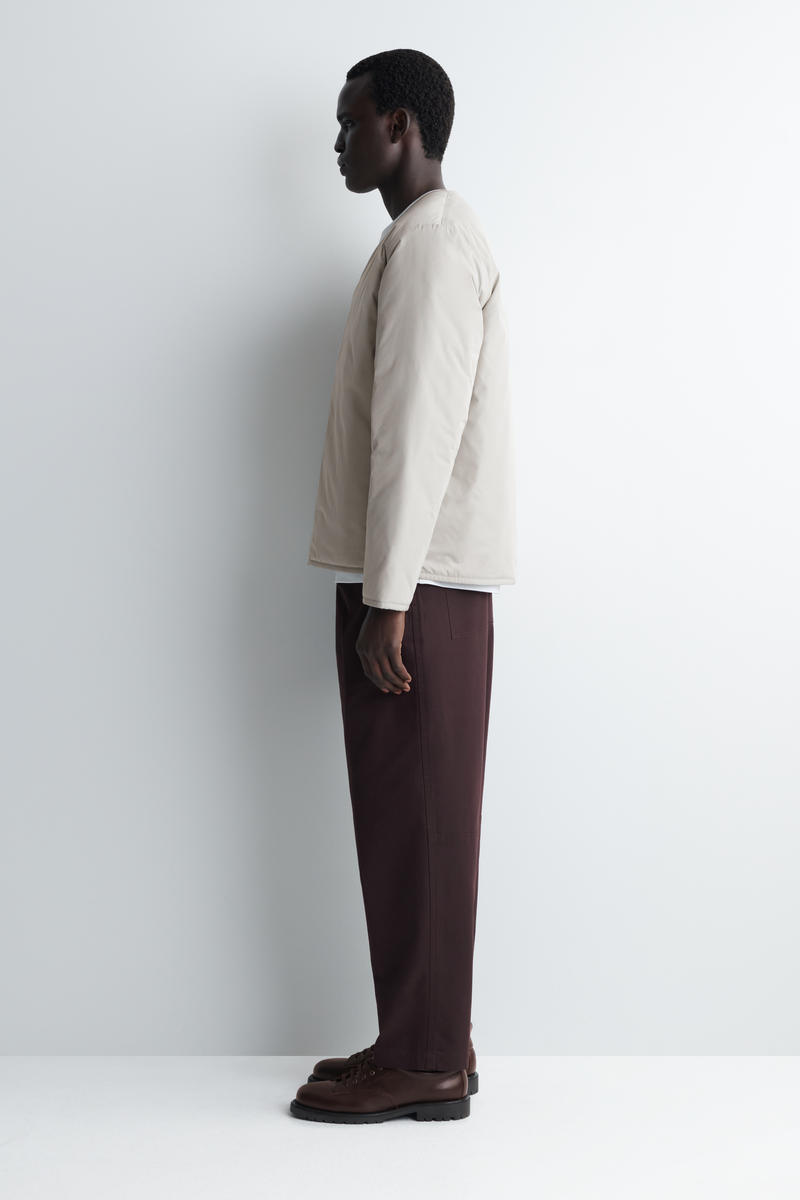 COS リバーシブルキルトジャケット