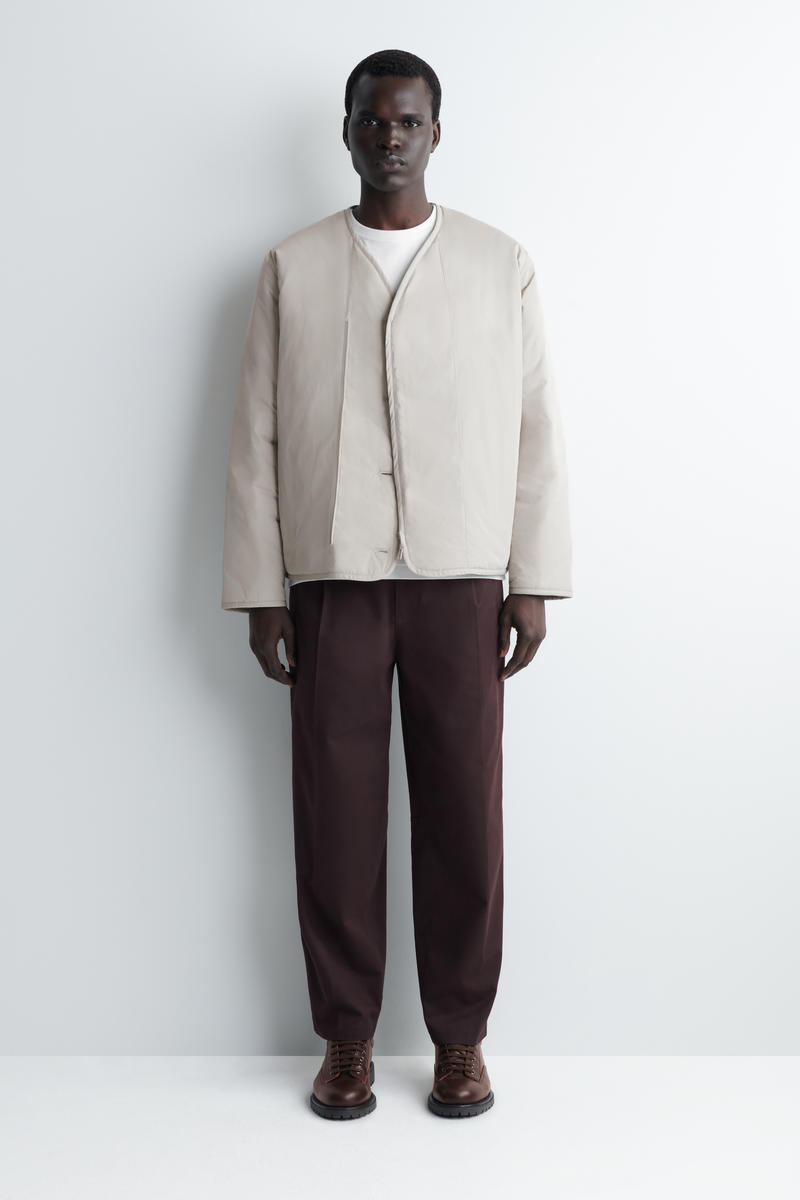 COS リバーシブルキルトジャケット