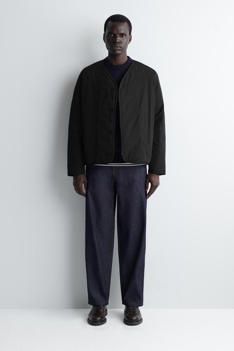 COS リバーシブルキルトジャケット