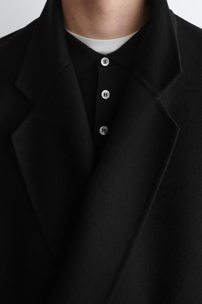 COS ダブルフェイスウールオーバーシャツ