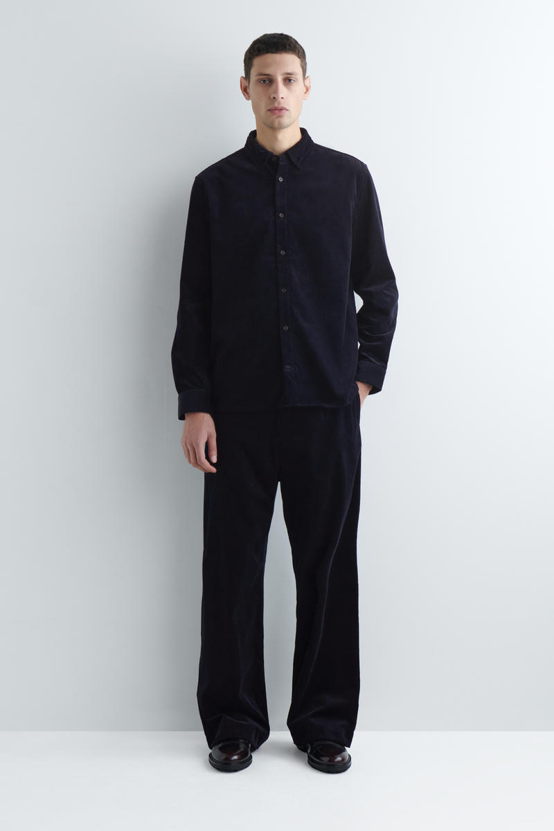 COS リラックス コーデュロイシャツ