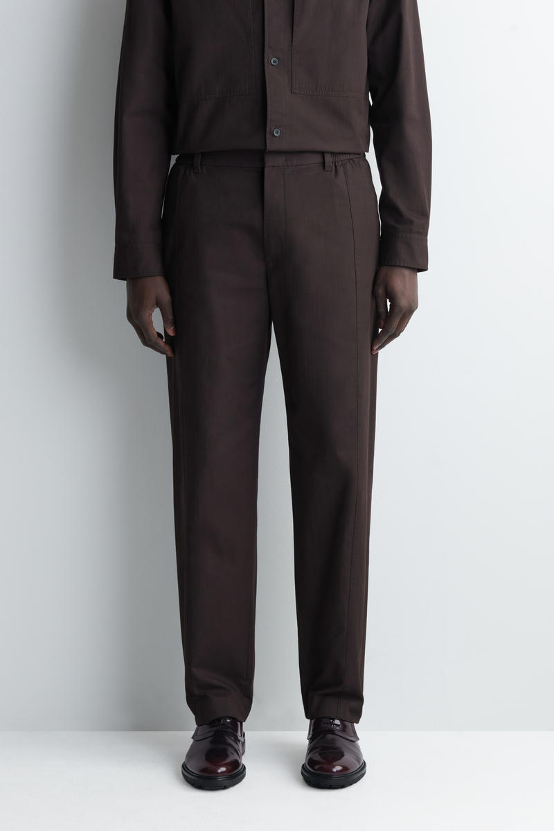 COS ストレートレッグパンツ - コットン素材