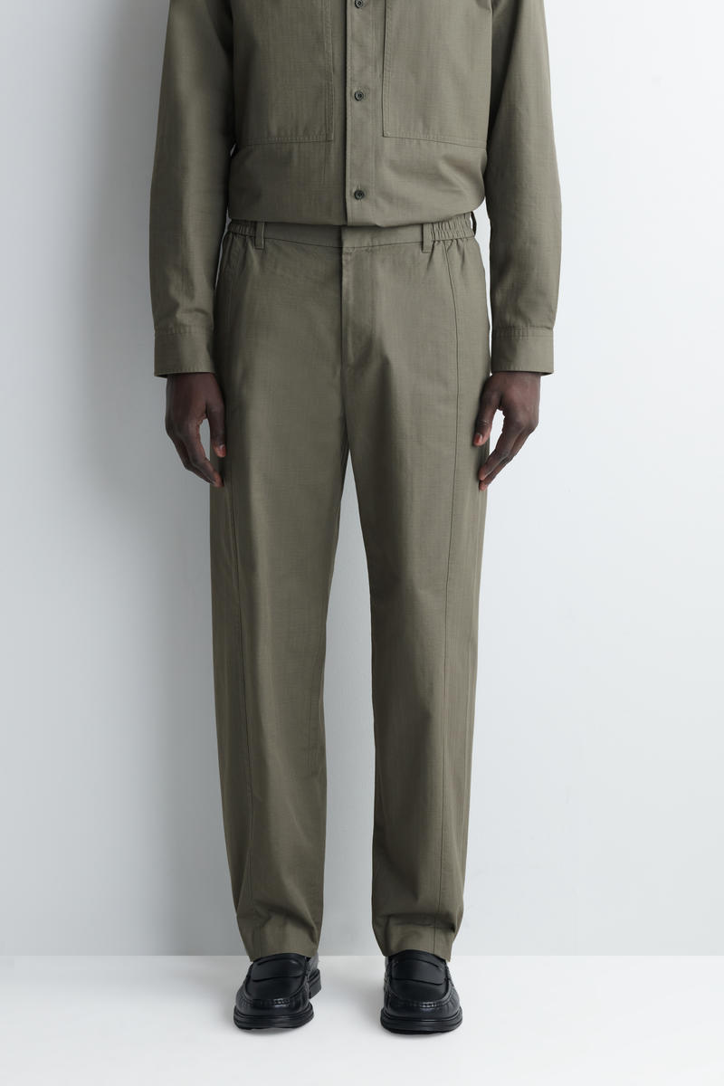 COS ストレートレッグパンツ - コットン素材