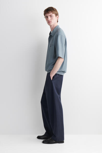 COS ジャージーポロシャツ