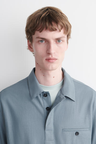 COS ジャージーポロシャツ