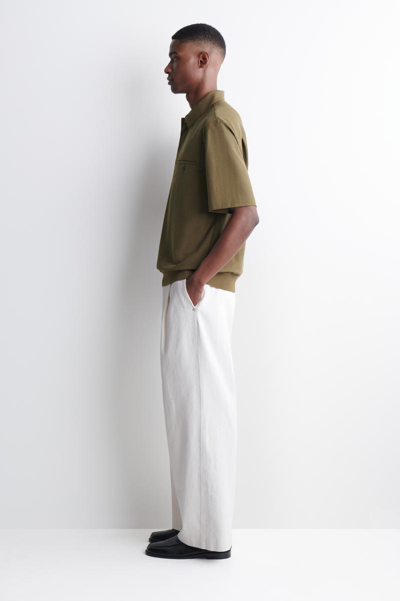 COS ジャージーポロシャツ