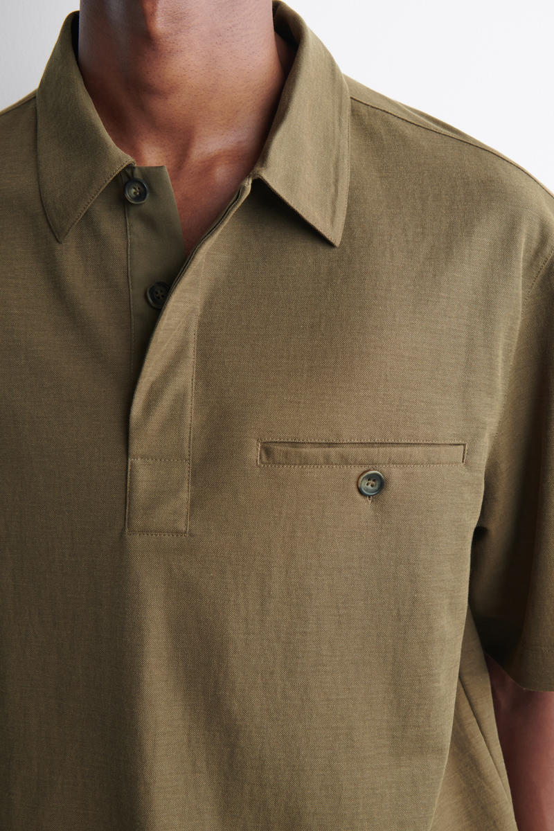 COS ジャージーポロシャツ