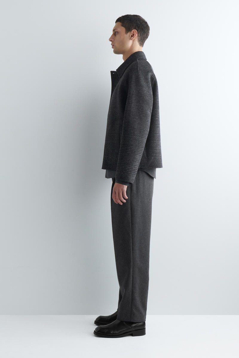 COS リバーシブル ダブルフェイス ウールジャケット