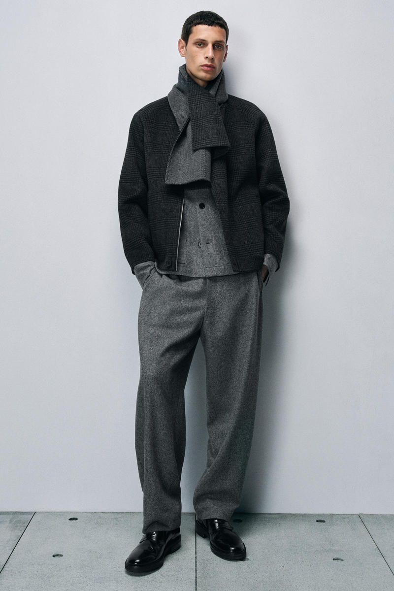 COS リバーシブル ダブルフェイス ウールジャケット