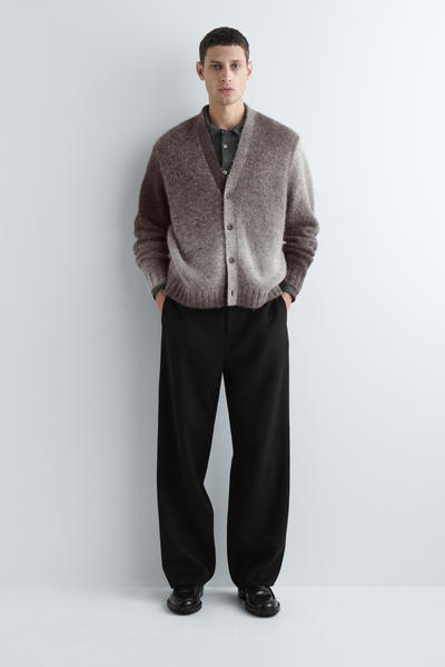 COS DEGRADEアルパカ混カーディガン