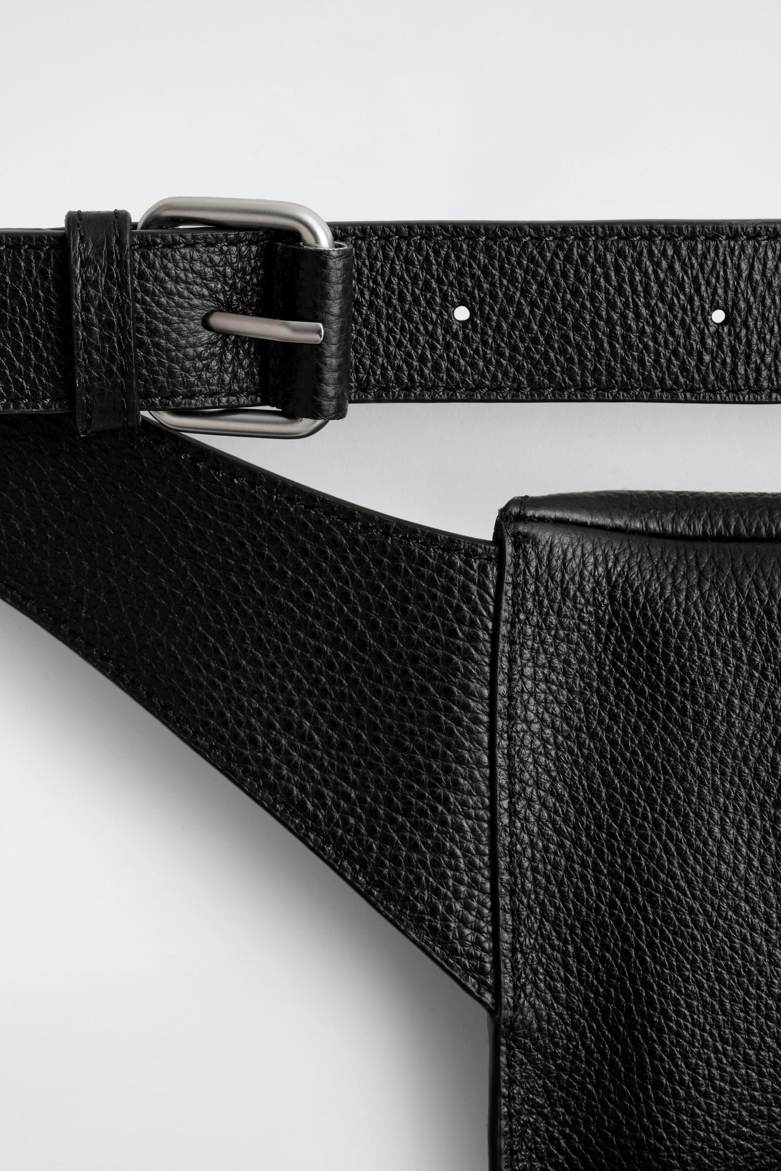 BRUNSWICK BELT BAG - CROC-EFFECT LEATHER BRUNSWICK ベルトバッグ