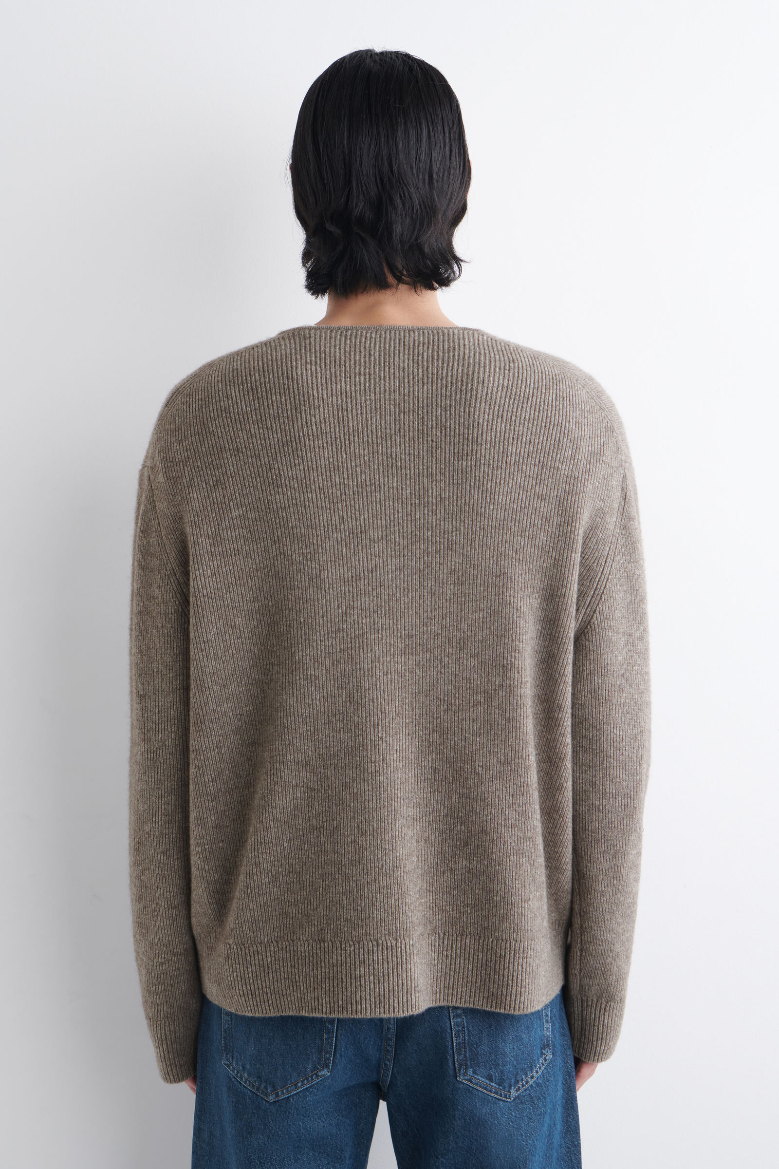 KNITTED MERINO-YAK HENLEY TOP ニットメリノヤクヘンリートップ