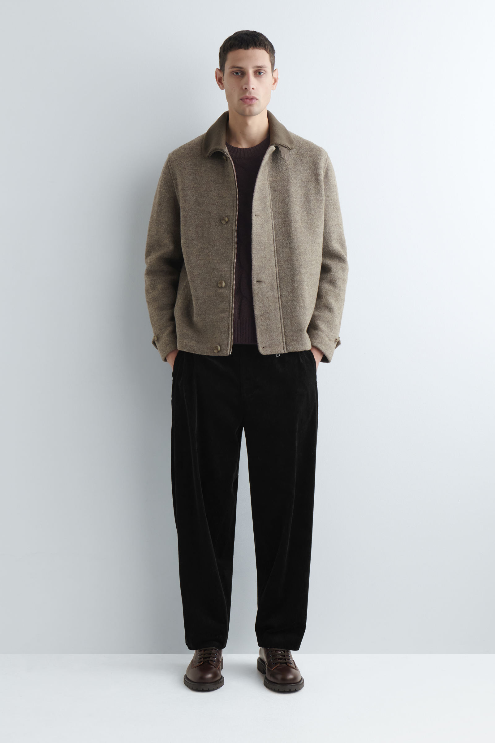 CHUNKY LEATHER DERBY SHOES チャンキーレザーダービーシューズ