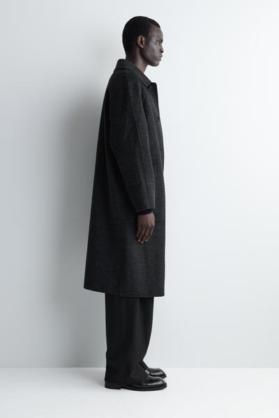 COS スクエアトゥ レザーオックスフォードシューズ