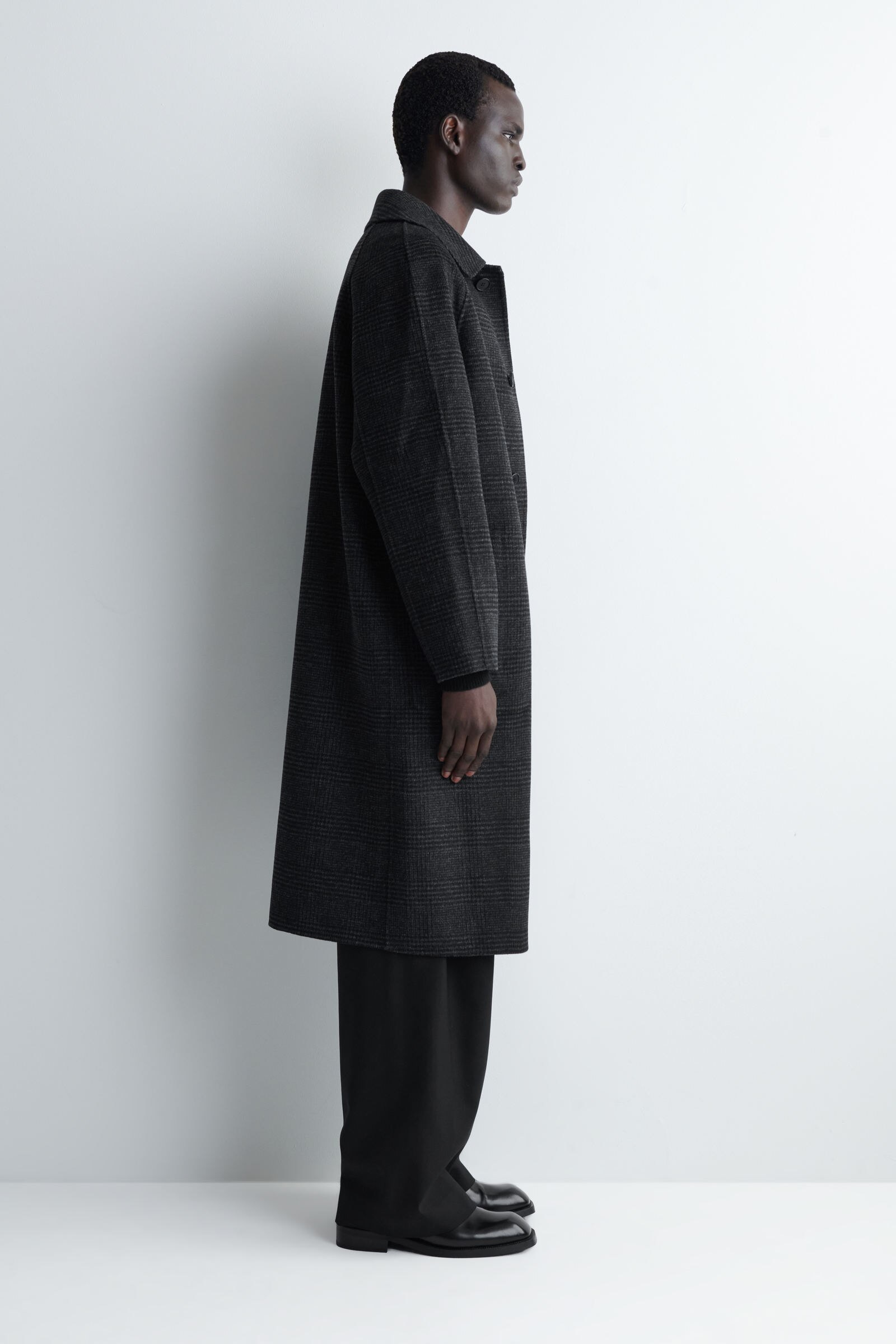 SQUARE-TOE LEATHER OXFORD SHOES スクエアトゥ レザー