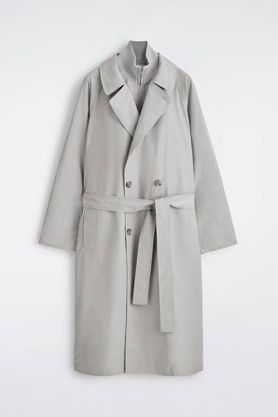 COS 2-IN-1撥水トレンチコート