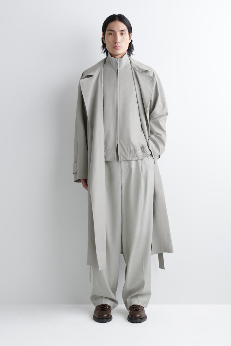 COS 2-IN-1撥水トレンチコート