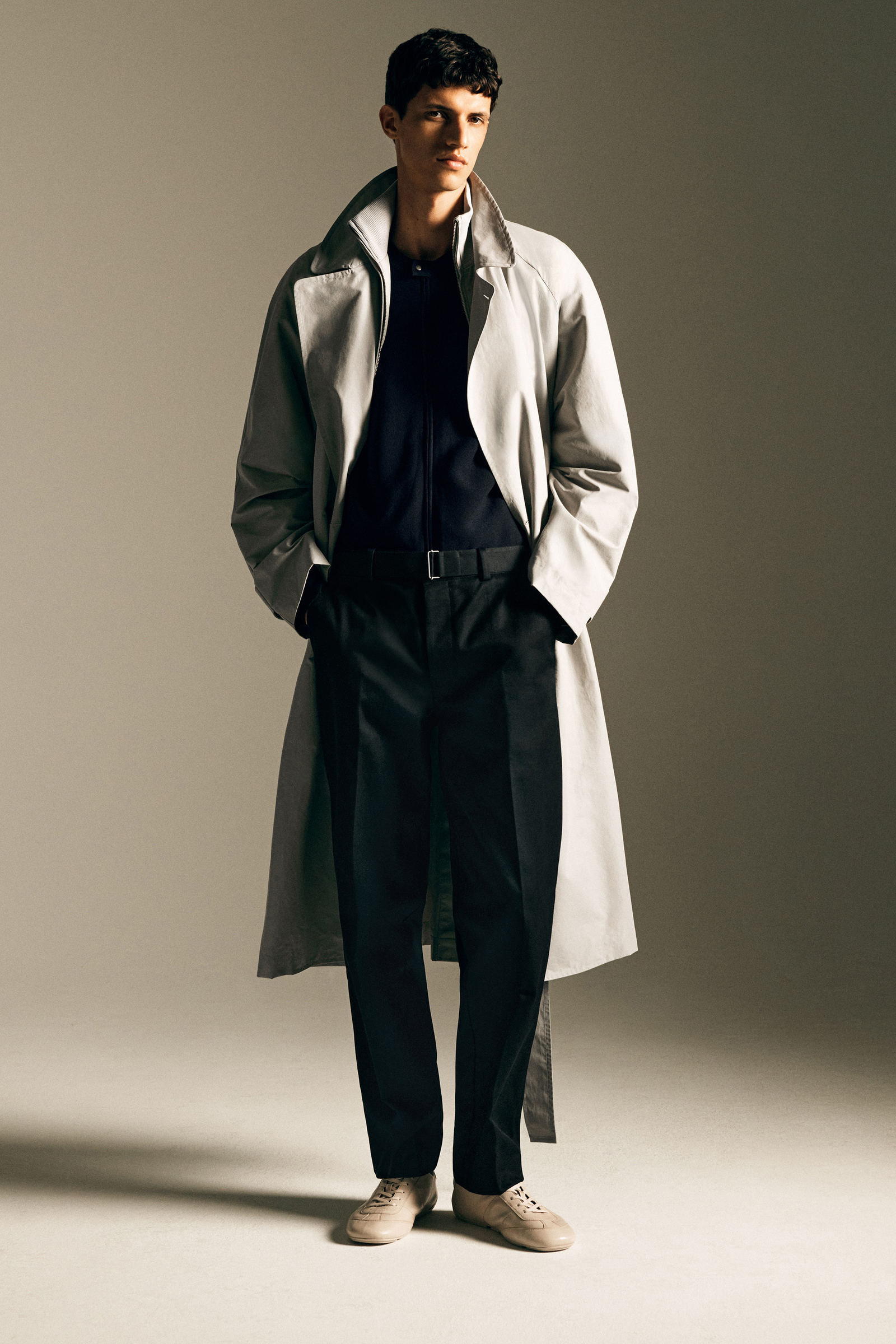 2-IN-1 WATER-REPELLENT TRENCH COAT 2-IN-1撥水トレンチコート ライト