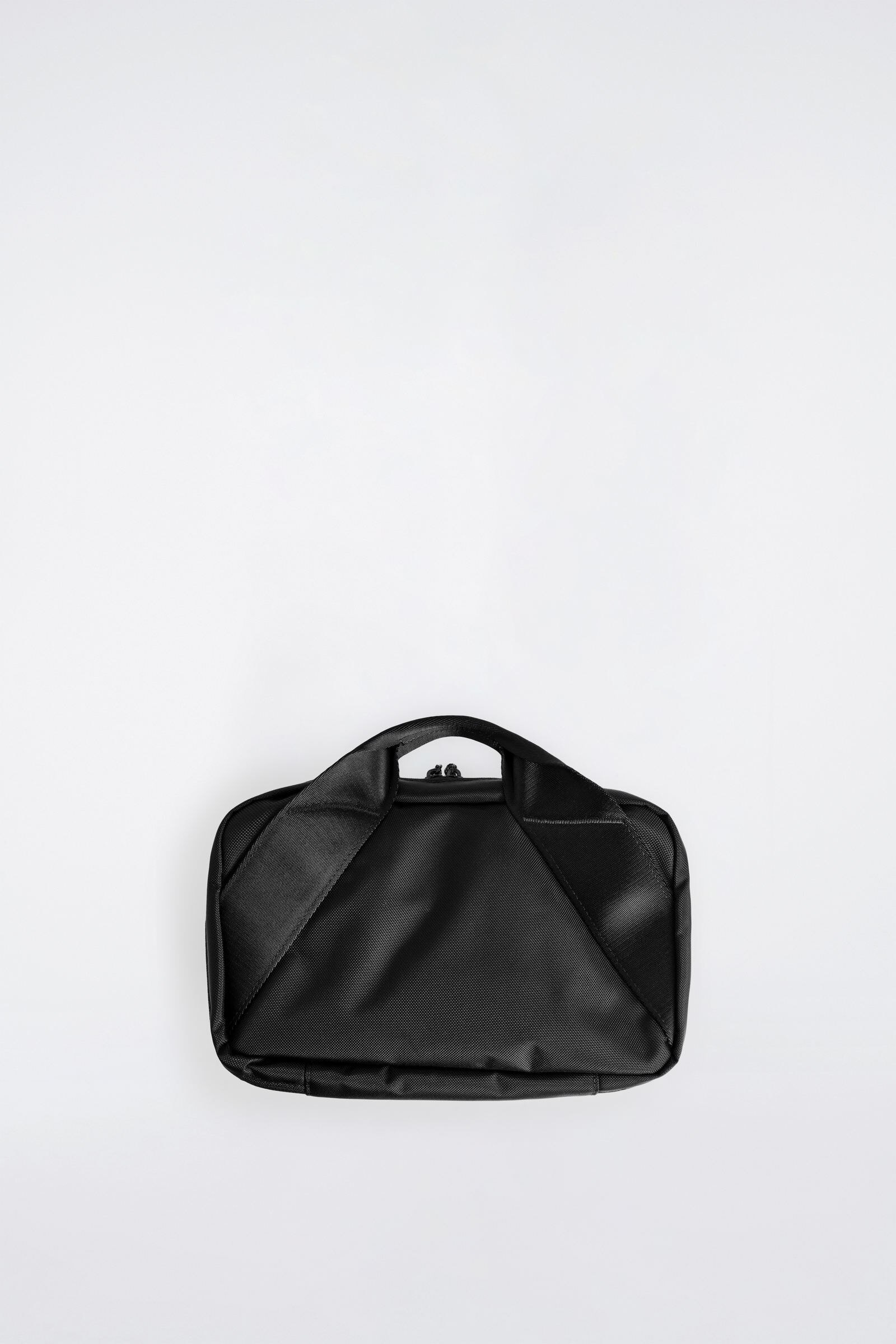 TRAVEL WASH BAG - NYLON ナイロン製トラベルウォッシュバッグ BLACK