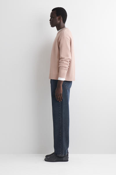 COS ニットコットンクルーネックジャンパー