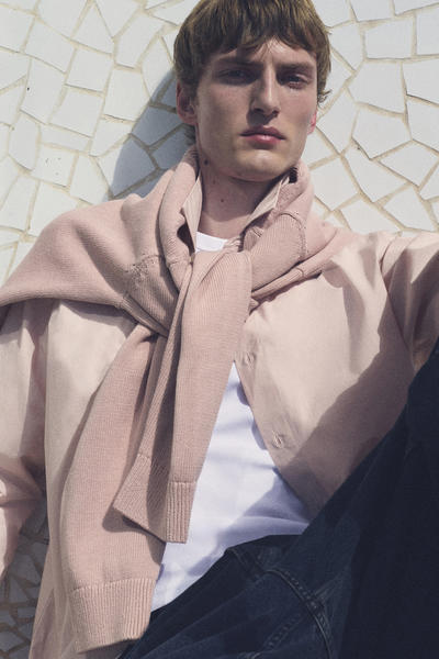 COS ニットコットンクルーネックジャンパー