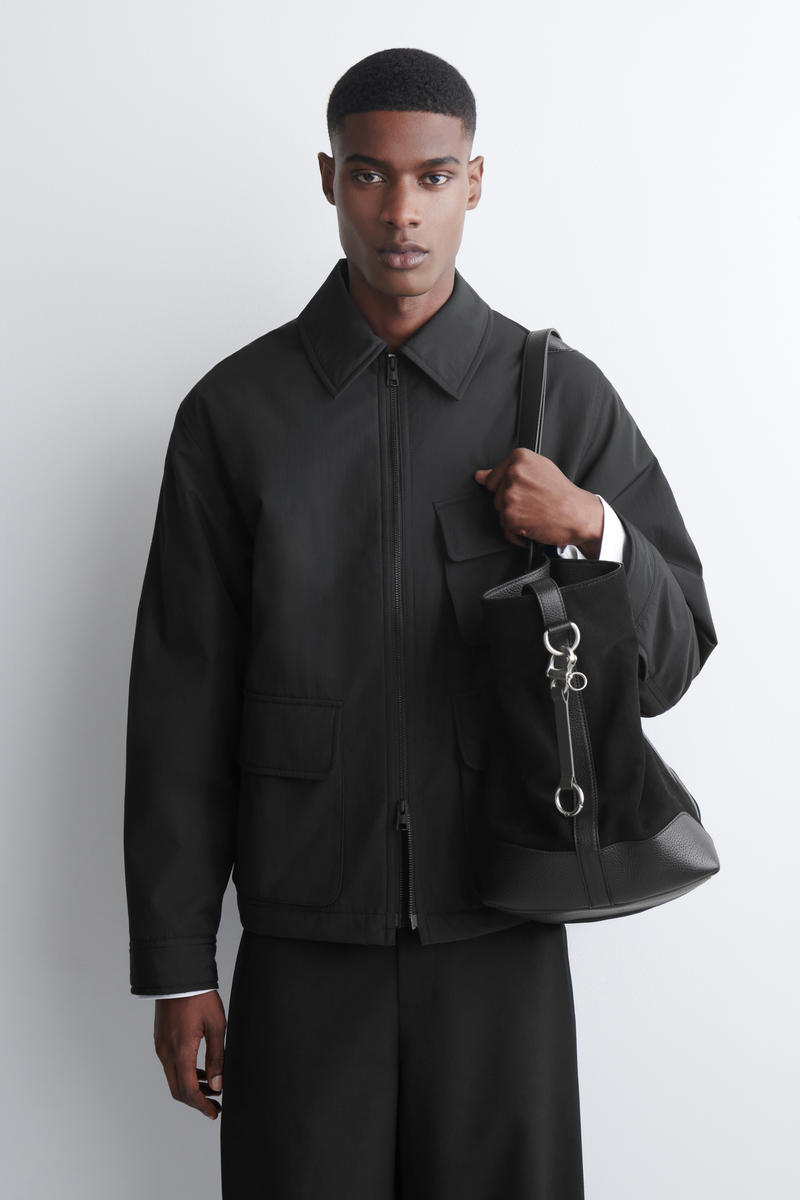 COS 両端レザーストラップ