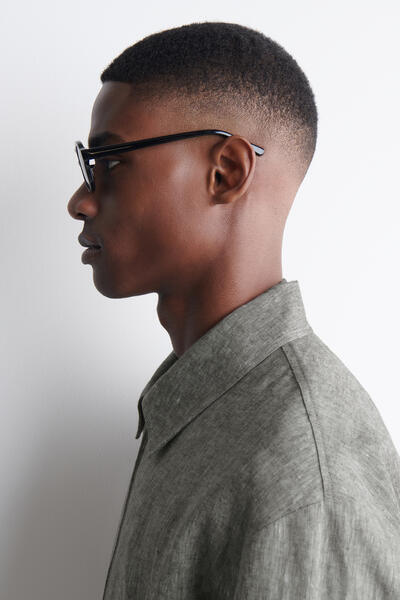 COS レクタングル アビエーターサングラス