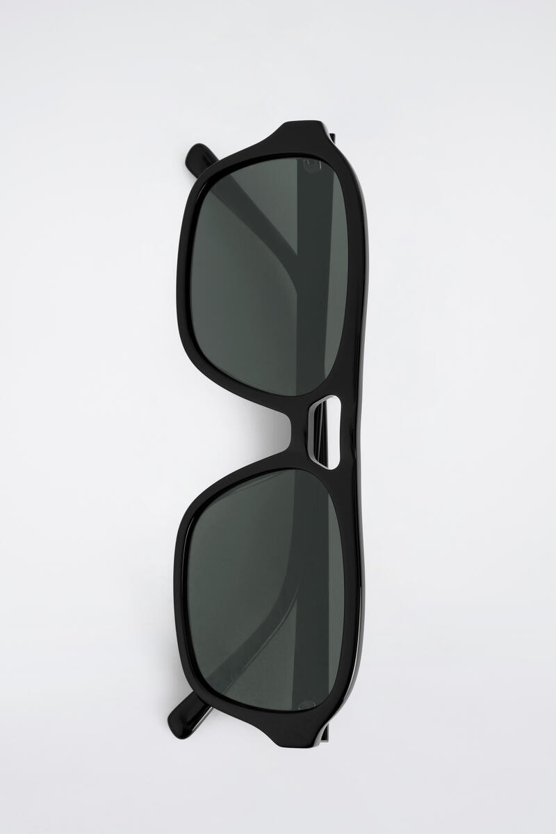 COS レクタングル アビエーターサングラス