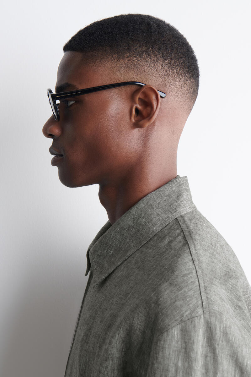 COS レクタングル アビエーターサングラス