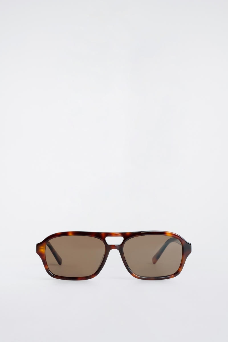 COS レクタングル アビエーターサングラス