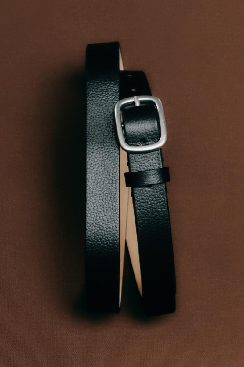 COS グレインレザーベルト