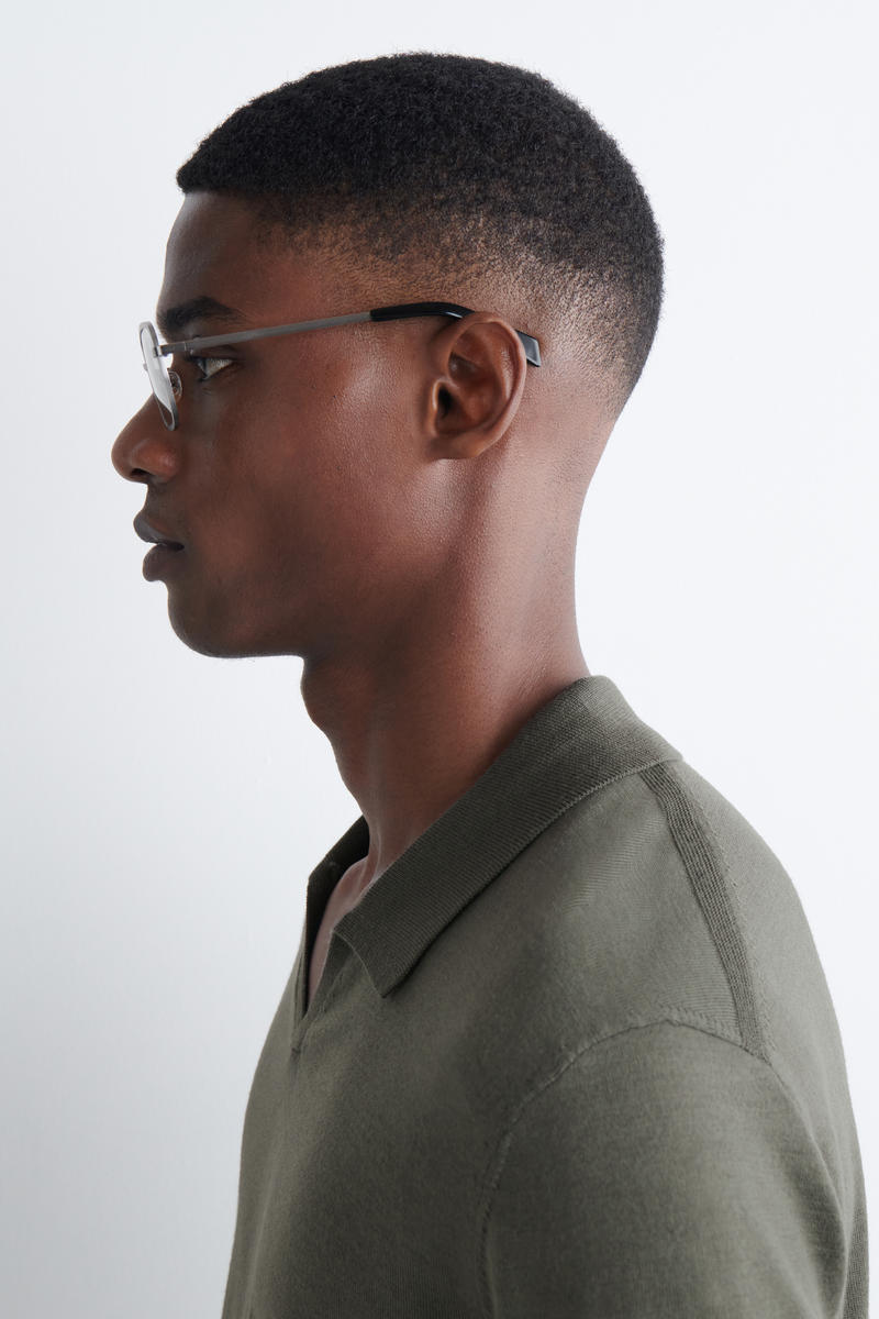 COS ワイヤーフレーム長方形サングラス