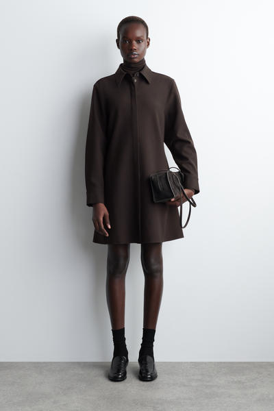 COS ミニシャツワンピース