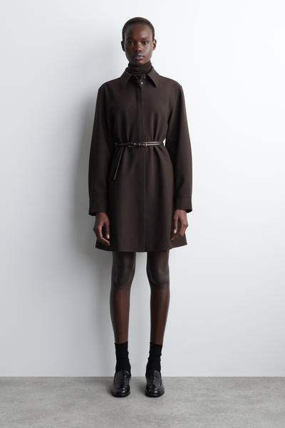 COS ミニシャツワンピース