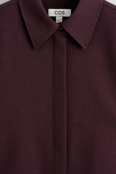 COS ミニシャツワンピース