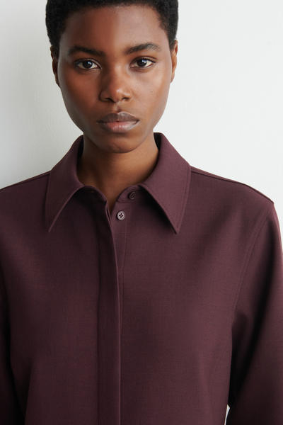 COS ミニシャツワンピース