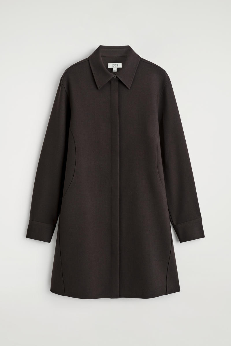 COS ミニシャツワンピース