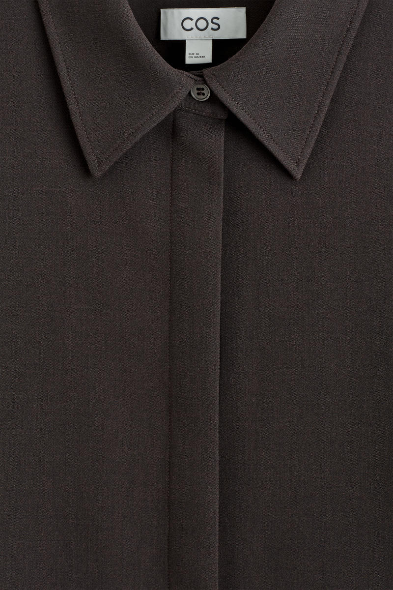 COS ミニシャツワンピース